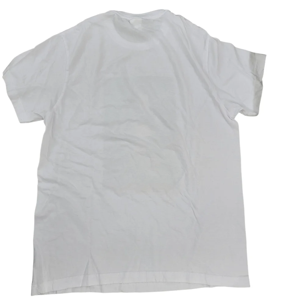 White Graphic T-Shirt with Mona Lisa Print - Picture 2 of 7